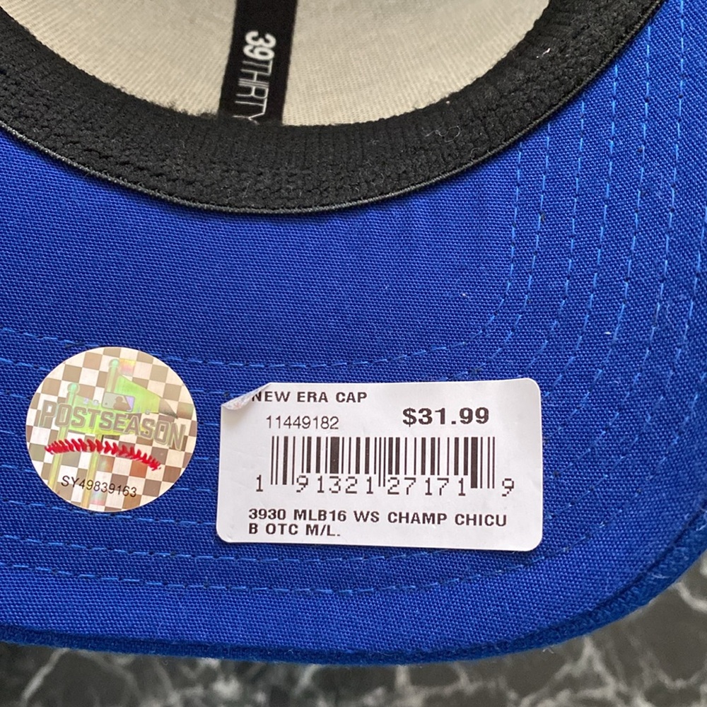 Blue World Series Champions Cap - Picture 5 of 6